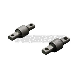 HARDRACE HARDENED RUBBER REAR UPPER ARM BUSHES 2PC SET HONDA ACCORD 90-97