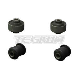 HARDRACE HARDENED RUBBER FRONT LOWER CONTROL ARM BUSHES 4PC SET MITSUBISHI LANCER VIRAGE 01-06