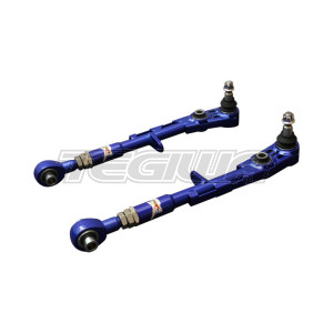 HARDRACE ADJUSTABLE REAR LOWER CAMBER ARMS WITH SPHERICAL BEARINGS 2PC SET LEXUS SC300 SC400 91-00