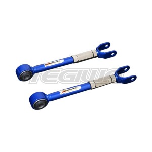 HARDRACE ADJUSTABLE SUPER STRONG REAR TRACTION ROD WITH HARDENED RUBBER BUSHES NISSAN GT-R R35