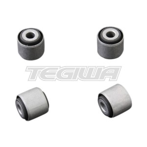 HARDRACE HARDENED RUBBER REAR UPPER ARM BUSHES 4PC SET FORD FOCUS MK2 05-10 MAZDA3 MAZDA5 03-09