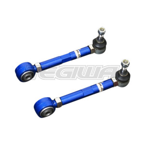 HARDRACE ADJUSTABLE REAR TOE CONTROL ARMS WITH HARDENED RUBBER BUSHES 2PC SET TOYOTA MARK II JZX90 JZX100