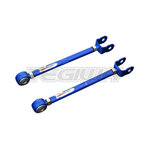 HARDRACE ADJUSTABLE REAR LOWER ARMS WITH HARDENED RUBBER BUSHES 2PC SET TOYOTA MARK II JZX90 JZX100