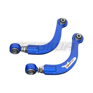 MEGA DEALS - HARDRACE ADJUSTABLE REAR UPPER CAMBER KIT WITH HARDENED RUBBER BUSHES 2PC SET MAZDA6 GH 08-12