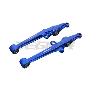 HARDRACE OE STYLE FRONT LOWER ARMS WITH HARDEN RUBBER BUSHES 2PC SET HONDA ACCORD 90-94