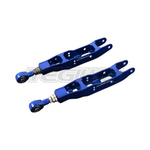 HARDRACE ADJUSTABLE REAR LOWER CONTROL ARMS/CAMBER KIT WITH SPHERICAL BEARINGS 2PC SET SUBARU IMPREZA GRB LEGACY BM BR BRZ TOYOTA FT86