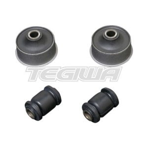 HARDRACE HARDENED RUBBER FRONT LOWER CONTROL ARM BUSHES 4PC SET TOYOTA COROLLA ALTIS E140 E150