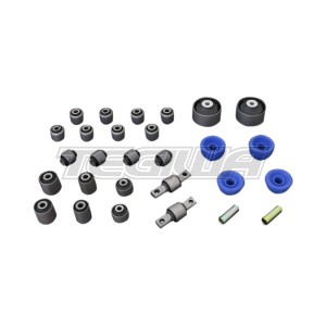 HARDRACE HARDENED RUBBER COMPLETE BUSH SET 28PC SET HONDA ACCORD 90-93