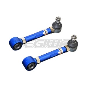 HARDRACE ADJUSTABLE REAR TOE CONTROL ARM WITH HARDENED RUBBER BUSHES 2PC SET HYUNDAI SANTA FE 2WD 13-18