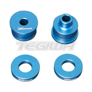 HARDRACE REAR DIFF MOUNT SOLID ALUMINIUM BUSHES 4PC SET TOYOTA SUPRA JZA80 SOAER JZZ30 LEXUS SC300