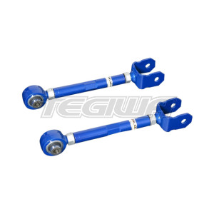 HARDRACE ADJUSTABLE REAR TRACTION ROD WITH SPHERICAL BEARINGS 2PC SET LEXUS GS350 IS300H 13-15