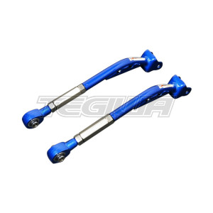 HARDRACE ADJUSTABLE REAR REAR LATERAL ARM WITH SPHERICAL BEARINGS 2PC SET SUBARU LEGACY BE BH BL BP OUTBACK