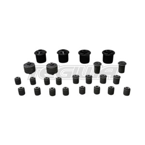 HARDRACE HARDENED RUBBER COMPLETE BUSHING SET 24PC SET NISSAN 200SX S13