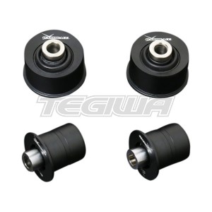 HARDRACE SPHERICAL BEARINGS FRONT LOWER ARM BUSHES CASTER INCREASE 4PC SET HONDA CIVIC EP3 INTEGRA DC5 01-05