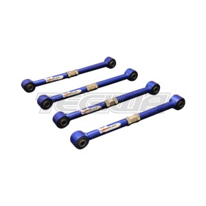 HARDRACE ADJUSTABLE REAR TIE ROD 4PC SET WITH HARDENED RUBBER BUSHES 4PC SET NISSAN SENTRA 331 813