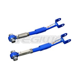 HARDRACE ADJUSTABLE REAR TRAILING ARM WITH SPHERICAL BEARINGS 2PC SET SUBARU IMPREZA STI GRB LEGACY BM BR FORESTER SH