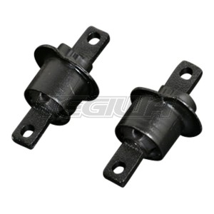 HARDRACE HARDENED RUBBER REAR TORSION BEAM BUSHES 2PC SET MITSUBUSHI COLT 02-13