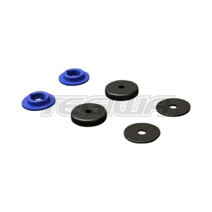 HARDRACE HARDENED RUBBER REAR DIFF BUSHING ADDONS 6PC SET TOYOTA FT86 SUBARU BRZ