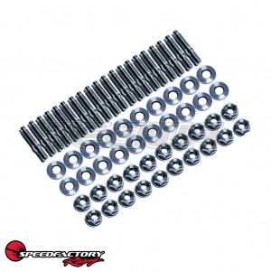 SpeedFactory Titanium Oil Pan Stud Hardware Kit - M6x1.0 - 20pcs - Honda B/D/F/H Series (Except S2000)