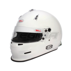 Bell Helmets Full Face Circuit GP3 Sport White (HANS) FIA8859-2015 