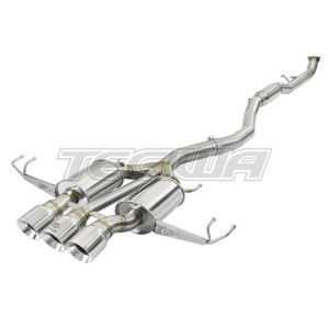 AFE TAKEDA 3" STAINLESS STEEL CATBACK EXHAUST HONDA CIVIC FK8 TYPE R 17+