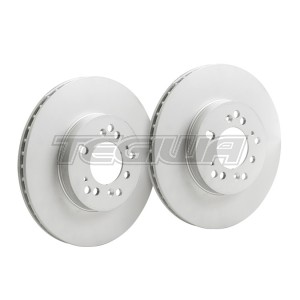 Pagid OE Blank Front Brake Discs Honda Civic CRX VTI 4x100 282mm Pair