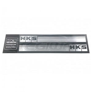HKS Premium Goods Sticker Stripe Silver