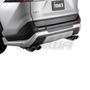 TOM'S Rear Bumper Garnish (For TOM’S Exhaust) Toyota RAV4