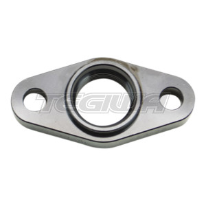 Turbosmart Billet Turbo Drain adapter with Silicon O-ring. 50.8mm Mounting Holes - T3/T4 style fit.