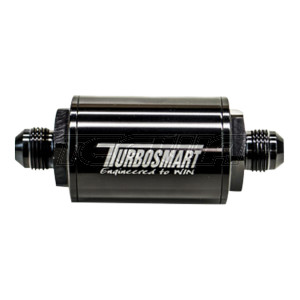 Turbosmart FPR Billet Fuel Filter 10um AN-8 - Black