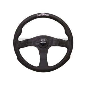 Personal Pole Position 350mm Leather Steering Wheel