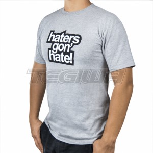 Skunk2 Haters Gon' Hate Men's T-Shirt Grey XXXL 