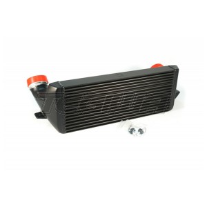 CSF N54/N55 E SERIES HIGH-PERFORMANCE STEPPED CORE BAR/PLATE INTERCOOLER (BLACK)