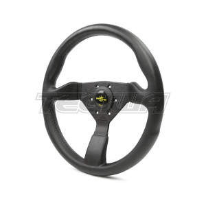 Personal Grinta Polyurethane Steering Wheel 350mm Black