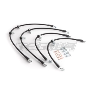 BALLADE SPORTS STAINLESS STEEL BRAIDED BRAKE LINE KIT HONDA S2000 AP1 00-03