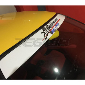 J's Racing Civic EK 20th Anniversary Window Sticker/Sunstrip