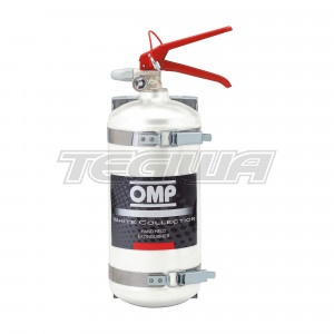 OMP Hand Held Aluminium Fire Extinguisher 2.4L with Bracket