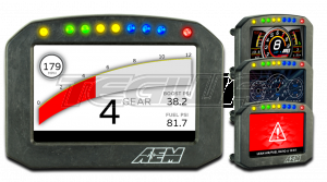 AEM Flat Panel Digital Dash Display Cd-5L Logging Non-Gps Racing Dash