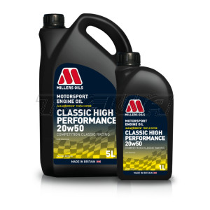 Millers Classic High Performance Engine Oil 20w50