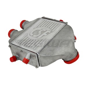 CSF BMW F8X M3/M4 - TOP MOUNT CHARGE-AIR-COOLER RAW FINISH