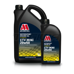 Millers Motorsport CTV Mini 20w50 Engine and Gear Oil