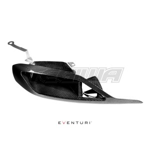 EVENTURI BLACK CARBON HEADLIGHT BLANK DUCT TOYOTA SUPRA MK5 J29 DB