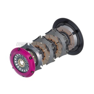 EXEDY RACING HYPER MULTI TWIN CLUTCH & FLYWHEEL KIT HONDA S2000 F20C 
