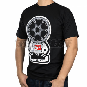 Skunk2 Black Series Gear Headz Men's T-Shirt Black 
