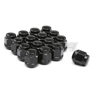 GENUINE HONDA BLACK OEM CR WHEEL NUTS 16