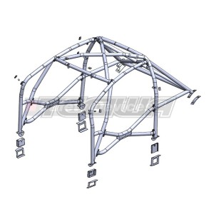SAFETY DEVICES WELD IN ROLL CAGE H037 HONDA CIVIC TYPE R FN2 06-11 MSA/FIA APPROVED