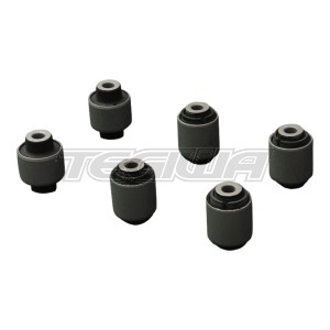 Hardrace Rear Lower Arm Bushing Harden Rubber (6 Piece Set) Honda DC2