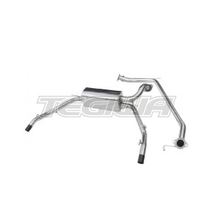 COBRA CAT BACK EXHAUST SYSTEM NON-RESONATED HONDA CIVIC TYPE R FN2 07-11