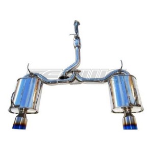 MEGA DEALS - INVIDIA Q300 DUAL TITANIUM TIPS CAT-BACK EXHAUST 70MM S2000 00-09 AP1 AP2