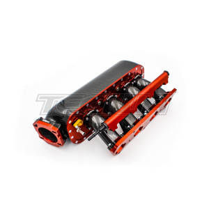 PracWorks Carbon Fibre Intake Manifold 20 Degree Plenum with Fuel Rail Honda K-Series
